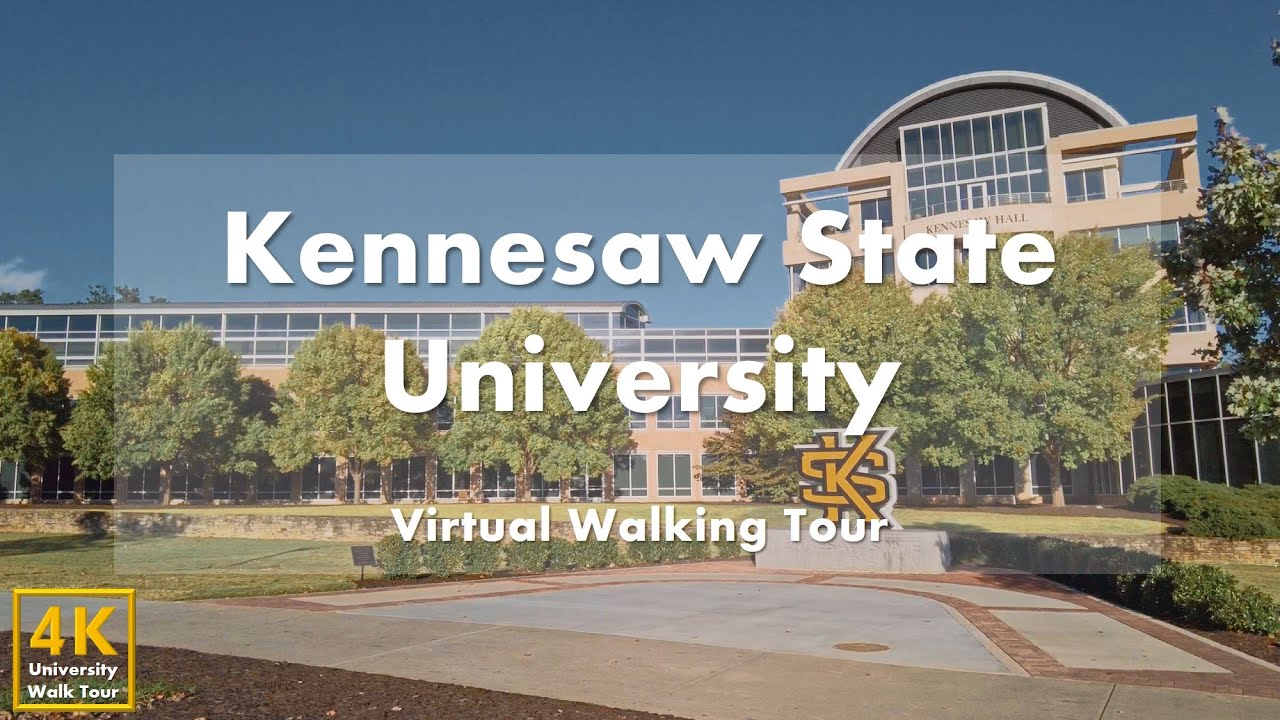 Kennesaw State University (Kennesaw Campus) - Virtual Walking Tour [4k ...