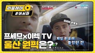 [어서와리플레이] '프셰므x이렉 TV 온에어' 울산에서 제일 마음에 들었던 것은? l #어서와한국은처음이지 l EP.77