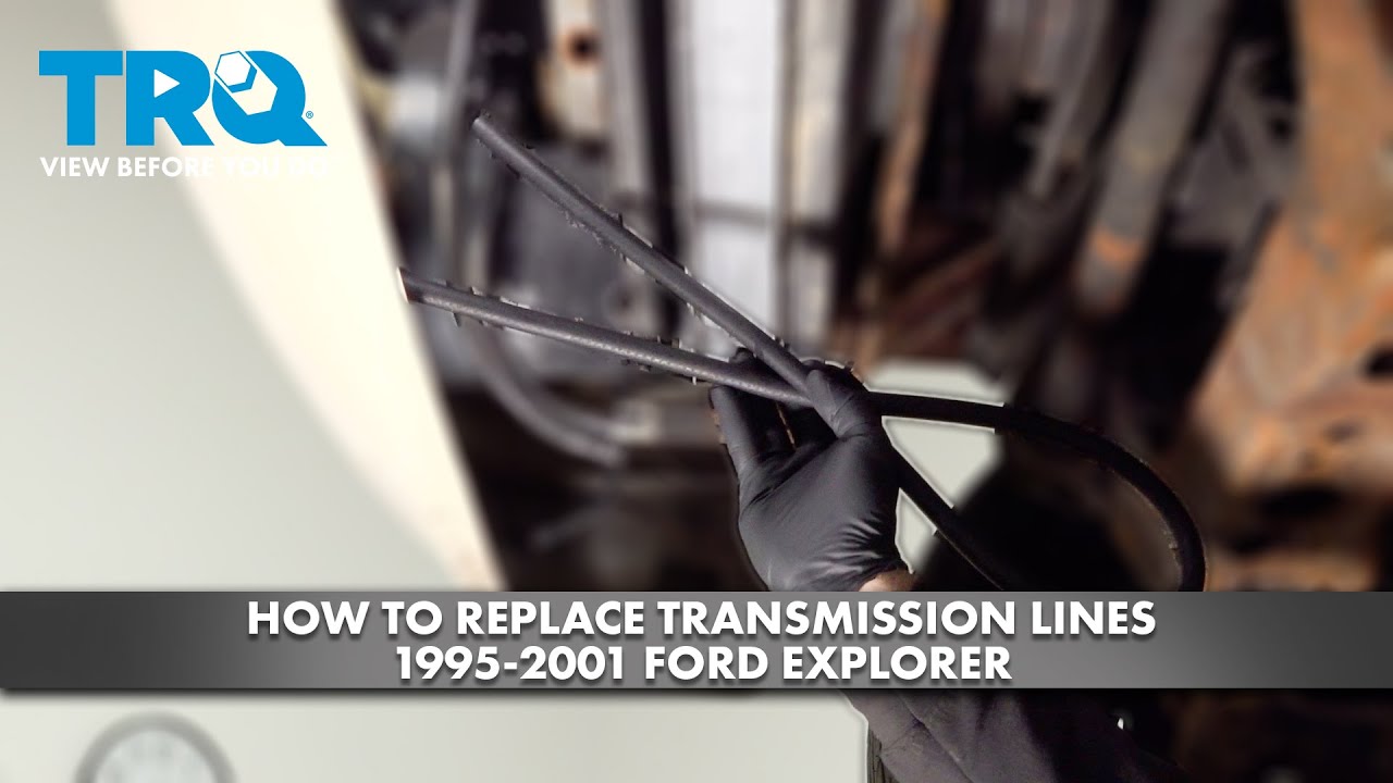 How To Replace Transmission Lines 1995 2001 Ford Explorer 1a Auto How To Replace Transmission Lines 1995 2001 Ford Explorer 1a Auto