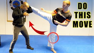 How to do the powerful round Kick | Master Wong - GNT