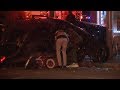 Two car crash ends in flames on Milwaukee's north side