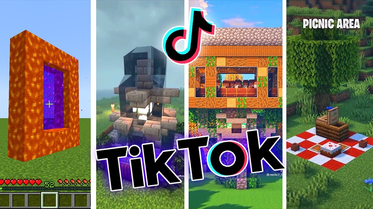 Tiktok Minecraft Compilation Youtube
