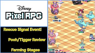 Disney Pixel RPG | Rescue Signal: Picnic Pooh and Tigger! Banner Review \u0026 Farming Teams