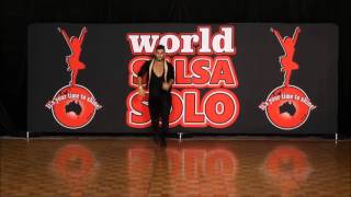 World Salsa Solo Champion 2015 - 2nd place Overall Professional Salsa Soloist - Artia Zandian   LDA