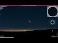 Total Solar Eclipse Simulator Video For April 8, 2024