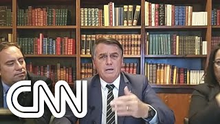 Bolsonaro sugere investigação de filho de Renan Calheiros | CNN 360º