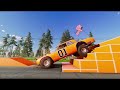 satisfying cars suspension test 24 beamng drive