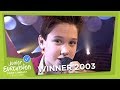 JUNIOR EUROVISION 2003: DINO JELUSIĆ - TI SI MOJA PRVA LJUBAV - CROATIA 🇭🇷  - WINNER