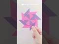 #origami paper transforming ninja star 🥷 #papercraft #diy #shorts