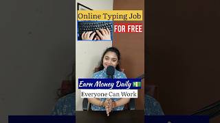 Online Typing Jobs For Free. Work From Home Jobs 2023. Earn Money Online. Remote Work. #shorts