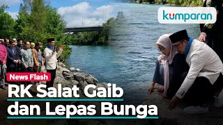 Momen Ridwan Kamil \u0026 Keluarga Salat Gaib di Sungai Aare Sebelum Pulang ke RI