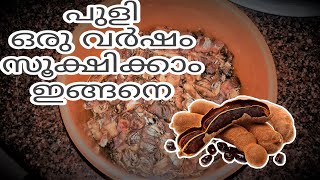 Tips - പുളി ഒരു വർഷം വരെ എടുത്തുവെക്കാം | Nisha Kitchen | Video-144