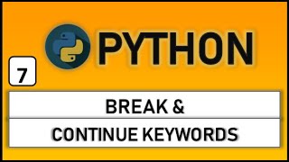 "break" and "continue" and for else loop in python