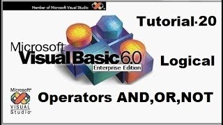 Logical operators in visual basic programming Tutorial 20