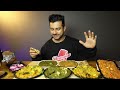 singapuri fried rice desi ghee kadai paneer sarso ka saag kurkure momo pakal paneer food mukbang