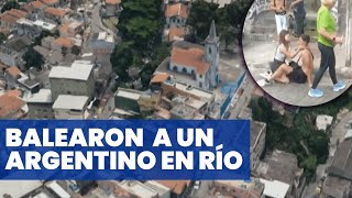 AGONIZA UN ARGENTINO BALEADO EN RÍO: EL GPS LO METIÓ EN UNA FAVELA; VIAJABA CON SU FAMILIA