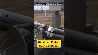 French Crotale‑NG towed air defense system in Ukraine