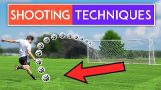 8 BEST Shooting Techniques in Soccer or Football