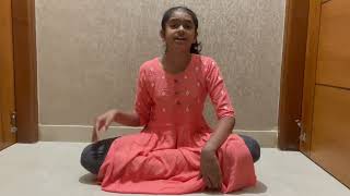 Navaratri Students' diary: Adhvika Janarthanan sings Krithi Mayatheetha Swarupini 🌷😊