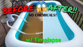 Cleaning my DIRTY Pool!