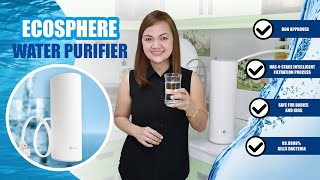 ECOSPHERE WATER PURIFIER | UNBOXING - INSTALLATIONS - BENEFITS | MICHELLE MORENO