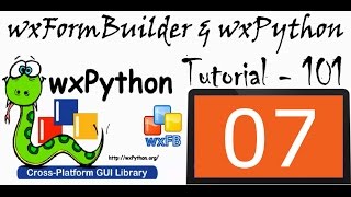 wxFormBuilder and wxPython Tutorials - 07 - Hello World (Logic Code) Part 3