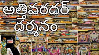 కంచి అత్తివరదర్ వైభవం (48 Days darshan )# Kanchi athivaradar darshanam