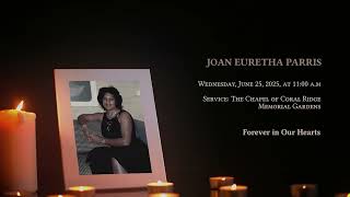 In Loving Memory of Joan Parris - Obituary