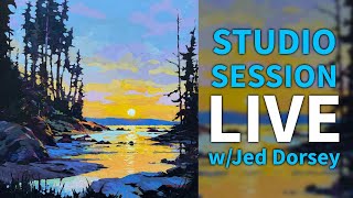 Improve Your Paintings With Better Design: Studio Session and Giveaway w/Jed Dorsey and Peter Stout