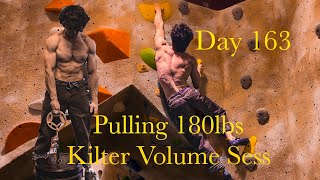 V12(8A+) Training Day 163 Edge Lifts and Kilter Volume