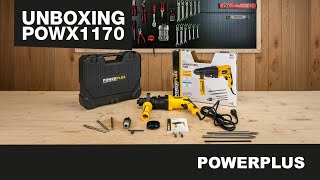 POWERPLUS - Unboxing the POWX1170 Hammer drill