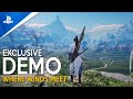 WHERE WINDS MEET Gameplay Demo | New PLAYSTATION 5 EXCLUSIVE Open World RPG coming in 2024