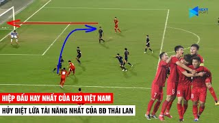 Hiệp Đấu Hay Nhất Hủy Diệt Người Thái Của U23 Việt Nam | Vùi Dập Lứa Tài Năng Nhất Của BĐ Thái Lan