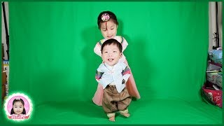 서현이는 이렇게 촬영해요! 새해인사 풀버전 무편집! 키즈 채널 힘내세요! | LovelySH TV Making Film! Kids Channel Cheer Up! [러브서현TV]