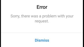 Fix error sorry there was a problem with your request instagram | Instagram login problem 2022