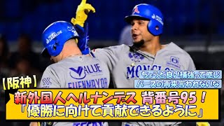 【阪神】新外国人ヘルナンデス 背番号95！「優勝に向けて貢献できるように」【なんJ/2ch/5ch/ネット 反応 まとめ/阪神タイガース/藤川球児】