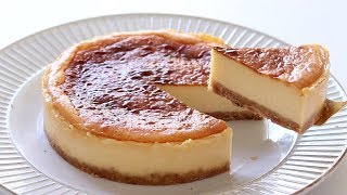 濃厚ベイクドゴーダチーズケーキの作り方 Baked Gouda Cheesecake｜HidaMari Cooking