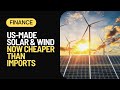 A New Era of Renewable Energy: US Solar & Wind Power Break the Price Barrier