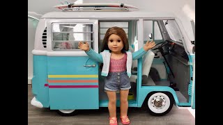 American Girl Joss Volkswagen Surf Bus ~ 2020 Girl of The Year NEW!