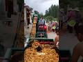 Automatic corn threshing on both sides, wet and dry use 