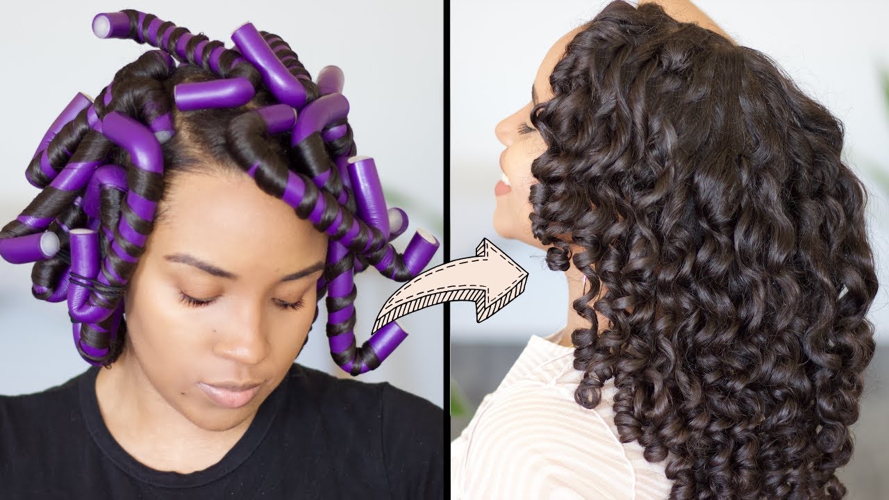 How To: Flexi Rod Set (Easy Method) For Beginners | Natural Hair Care ...