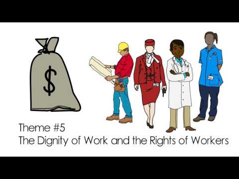 What are the 7 Catholic social teachings?