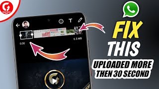 HOW TO POST MORE THAN 30 SECONDS VIDEO ON WHATSAPP STATUS! New Tricks|By crazytrickshindi