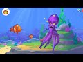 fishdom ads mini games hungry fish new update 24.0 level trailer video chumchumtv