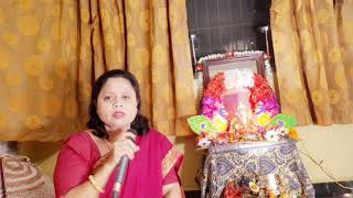 #अष्टविनायकगीते | Devotional song |#zankarmusicacademy| Usha Mangeshkar | #morgaonganpati