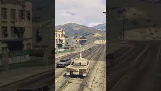 【GTAV】戦車で街を荒らしまくる #shorts