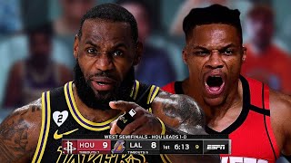 LA Lakers vs Houston Rockets Full GAME 2 Highlights | NBA Playoffs