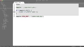 Learn PHP: Basic CMS - Adding Pages (Part 6/8)