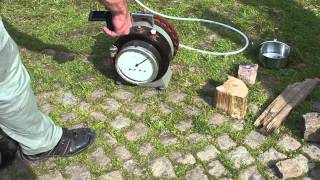 15.37 Liter HHO pro Minute bei 2850 Watt Eingangsleistung - HHO gas volume measurement results