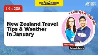 💬 NZ Travel Show - Climate & Weather in January & New Zealand Travel Tips - NZPocketGuide.com